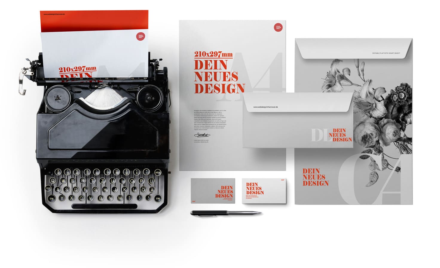 Printdesign für Flyer, Visitenkarten und Speisekarten – gestaltet und gedruckt von Webdesigninhannover (WIH)